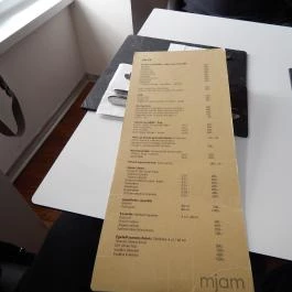 Mjam Szentendre - Étlap/itallap