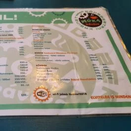 Móka Kávézó, Budapest - Étlap/itallap