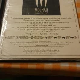 Molnár Vendéglő Tiszafüred - Egyéb