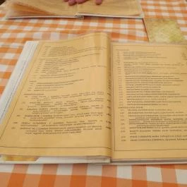 Molnár Vendéglő Tiszafüred - Étlap/itallap