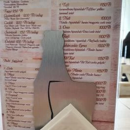 Ms Bubi & Mr Gelato, Kisvárda - Étlap/itallap