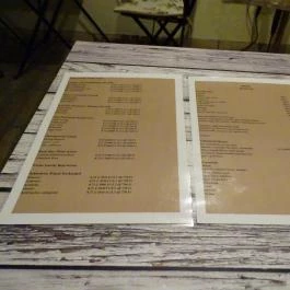 Mucika Bar Budapest - Étlap/itallap