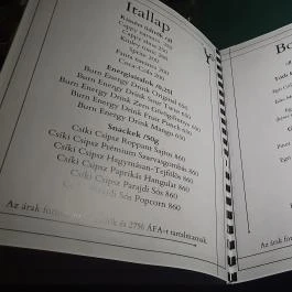 Műhely Bar & Feeling, Eger - Egyéb