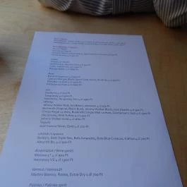 Murok Café, Budapest - Étlap/itallap