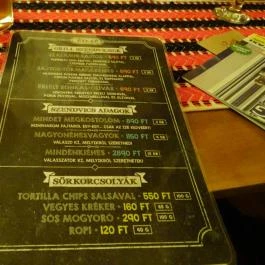 Művész Presszó Pécs - Étlap/itallap