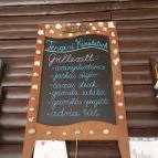 Nádfedeles Halsütő Balatonlelle - Étlap/itallap