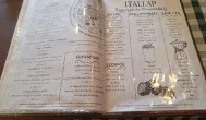 Nagyszénás Menedékház Nagykovácsi - Étlap/itallap