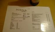 Nana Cseh Söröző Budapest - Étlap/itallap
