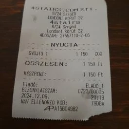 Négy Lépcsős Söröző, Szeged - Egyéb