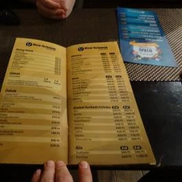 New Orleans Music Pub, Miskolc - Étlap/itallap