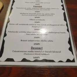 New York Café & Bistro, Szolnok - Étlap/itallap