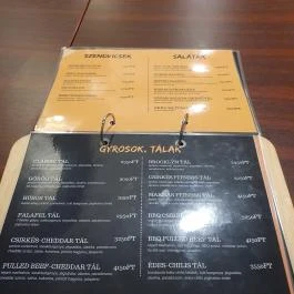 New York Café & Bistro, Szolnok - Étlap/itallap