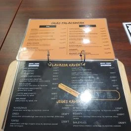 New York Café & Bistro, Szolnok - Étlap/itallap