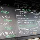 Nincs Abrosz - Fehérvári úti Vásárcsarnok Budapest - Étlap/itallap