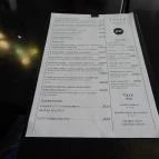 NU - Bor & Bisztronómia Budapest - Étlap/itallap