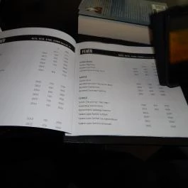 NU - Bor & Bisztronómia, Budapest - Étlap/itallap