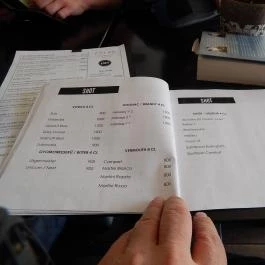 NU - Bor & Bisztronómia, Budapest - Étlap/itallap