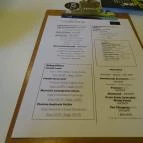 Odú Budapest - Étlap/itallap