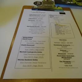 Odú Budapest - Étlap/itallap