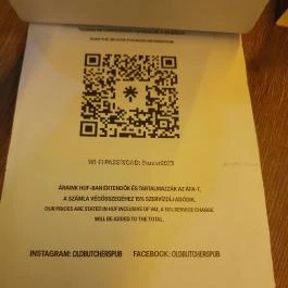 Old Butcher's Pub, Budapest - Egyéb