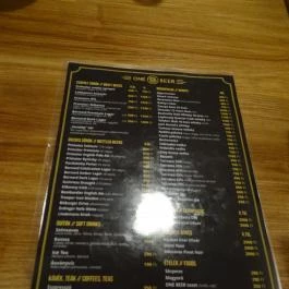 Ugar Brewpub, Budapest - Étlap/itallap