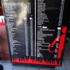 Ördög Katlan Söröző Budapest - Étlap/itallap