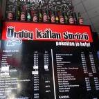Ördög Katlan Söröző Budapest - Étlap/itallap