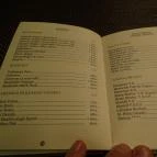 Oscar American Bar Budapest - Étlap/itallap