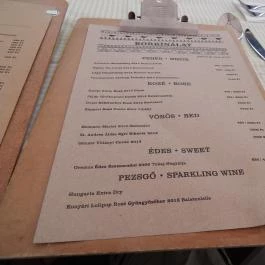 Pajta Étterem, Ôriszentpéter - Étlap/itallap