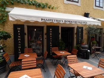 Pampetrics Borszaküzlet, Borozó Keszthely