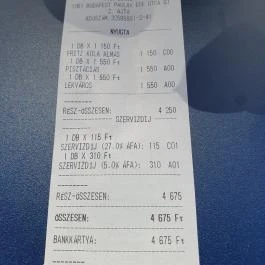 Pampushka, Budapest - Egyéb