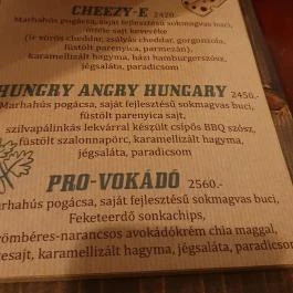 Papachef's Kitchen, Szeged - Étlap/itallap