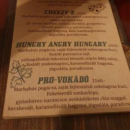 Papachef's Kitchen, Szeged - Étlap/itallap