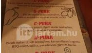 Papachef's Kitchen Szeged - Étlap/itallap
