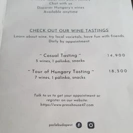 Parlé, Budapest - Egyéb