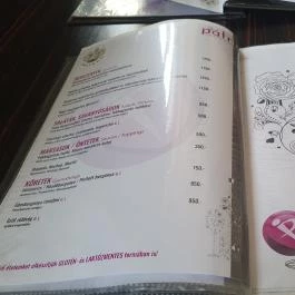 Pátria Kávéház & Étterem, Székesfehérvár - Étlap/itallap