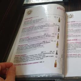 Pátria Kávéház & Étterem, Székesfehérvár - Étlap/itallap