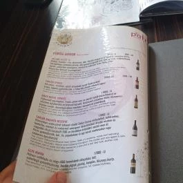 Pátria Kávéház & Étterem, Székesfehérvár - Étlap/itallap