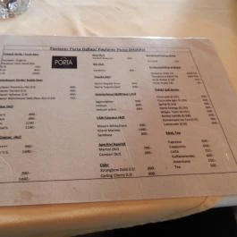 Paulaner Porta Sport & Pub, Budapest - Étlap/itallap