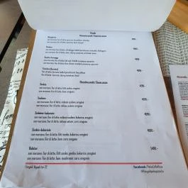 Pelso Caffe Pizzeria, Fonyód - Étlap/itallap