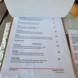 Pelso Caffe Pizzeria, Fonyód - Étlap/itallap