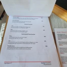 Pelso Caffe Pizzeria, Fonyód - Étlap/itallap