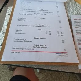 Pelso Caffe Pizzeria, Fonyód - Étlap/itallap