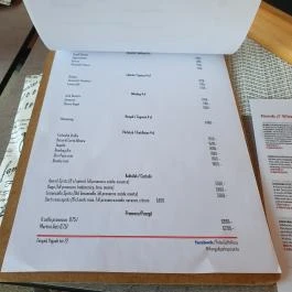 Pelso Caffe Pizzeria, Fonyód - Étlap/itallap