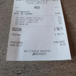 Pelso Caffe Pizzeria, Fonyód - Étlap/itallap
