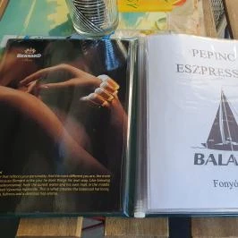 Pepino eszpresszó, Fonyód - Étlap/itallap