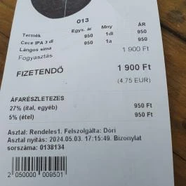 Perem Bár Budapest - Egyéb