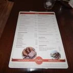 Pirítós Pub Budapest - Étlap/itallap