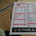 Piros Hetes Söröző Budapest - Étlap/itallap