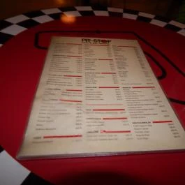 Pit Stop Cafe & Bar, Budapest - Étlap/itallap